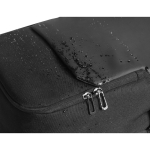 Sac à dos résistant à l'eau, compartiment thermique ordinateur 17,3” couleur noir sixième vue