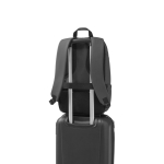 Sac à dos PC en RPET résistant à l'eau avec bande réfléchissante 16” couleur noir cinquième vue