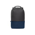 Sac à dos anti-vol en polyester recyclé pour tablette et PC 15,6”. couleur bleu première vue