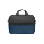 Mallette pour PC en polyester recyclé avec sangle pour trolley 15” couleur bleu deuxième vue