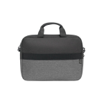 Mallette pour PC en polyester recyclé avec sangle pour trolley 15” couleur gris deuxième vue