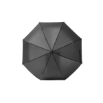 Parapluie pliable entièrement automatique en RPET 190T Ø105 cm couleur noir deuxième vue