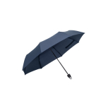 Parapluie pliable en polyester recyclé résistant au vent Ø98 cm couleur bleu