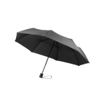Parapluie pliable en polyester recyclé 190T automatique Ø97 cm couleur noir troisième vue