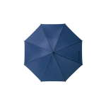 Parapluie polyester 190T, manche en bois et ouverture manuelle Ø127 cm couleur bleu deuxième vue