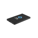 Powerbank magnétique pliable en ABS 3-en-1 de 4 000 mAh couleur noir image avec logo