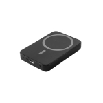 Powerbank magnétique en ABS pour fixer au téléphone 5 000 mAh couleur noir