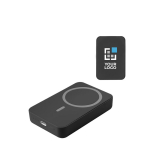 Powerbank en ABS idéale pour fixer derrière le téléphone 10 000 mAh avec zone d'impression