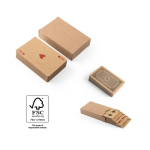 Jeu de 54 cartes classiques en papier kraft certifié FSC™ diverses couleurs