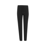 Pantalon de jogging unisexe en coton recyclé 340 g/m² Iqoniq couleur noir