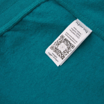 Pantalon de jogging unisexe en coton recyclé 340 g/m² Iqoniq couleur vert émeraude cinquième vue