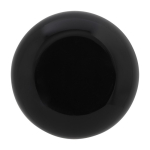 Thermos en acier inoxydable recyclé avec couvercle gobelet 750 ml couleur noir troisième vue frontale