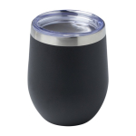 Gobelet en acier inoxydable recyclé et cuivre isolé sous vide 350 ml couleur noir
