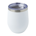 Gobelet en acier inoxydable recyclé et cuivre isolé sous vide 350 ml couleur blanc