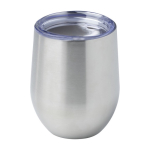 Gobelet en acier inoxydable recyclé et cuivre isolé sous vide 350 ml couleur argenté