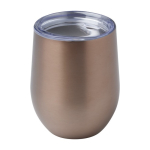 Gobelet en acier inoxydable recyclé et cuivre isolé sous vide 350 ml couleur bronze