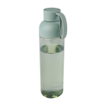 Bouteille en plastique recyclé avec poignée en silicone 600 ml couleur vert menthe