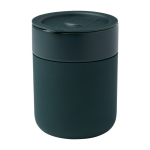 Gobelet en céramique avec revêtement silicone et couvercle 330 ml couleur vert