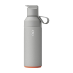 Bouteille en inox recyclé à double ouverture 500 ml Ocean Bottle couleur gris