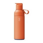 Bouteille en inox recyclé à double ouverture 500 ml Ocean Bottle couleur orange