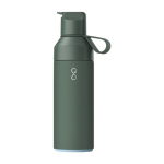 Bouteille en inox recyclé à double ouverture 500 ml Ocean Bottle couleur vert foncé