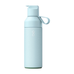 Bouteille en inox recyclé à double ouverture 500 ml Ocean Bottle couleur bleu ciel