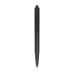 Stylo en plastique recyclé avec ressort en acier encre noire couleur noir