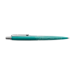 Stylo en métal Parker Jotter SE Global Icons encre bleue couleur turquoise troisième vue frontale
