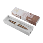 Stylo en métal Parker Jotter SE Global Icons encre bleue couleur bronze