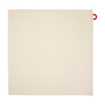 Torchon de cuisine en coton recyclé avec anse colorée 200 g/m² deuxième vue frontale