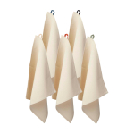 Torchon de cuisine en coton recyclé avec anse colorée 200 g/m² deuxième vue en couleurs
