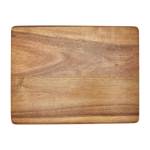Planche à découper en bois d’acacia certifiée FSC couleur bois deuxième vue arrière