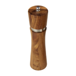 Moulin à poivre ou sel en céramique et bois d'acacia couleur bois