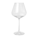 Ensemble de deux verres à vin élégants avec base large 680 ml couleur transparent deuxième vue frontale