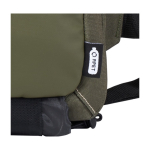 Sac bandoulière en polyester recyclé certifié GRS avec compartiments couleur vert vue détail 1