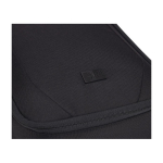 Sac pour accessoires en polyester recyclé avec poches Case Logic couleur noir vue détail 2