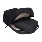 Sac pour accessoires en polyester recyclé avec poches Case Logic couleur noir quatrième vue