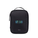Sac pour accessoires en polyester recyclé avec poches Case Logic avec zone d'impression