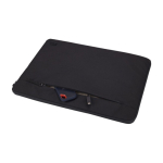 Housse en polyester recyclé pour PC rembourrée Case Logic Invigo 15,6” couleur noir troisième vue