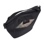 Sac fourre-tout pour PC en polyester recyclé avec organisateurs 15,6” couleur noir deuxième vue