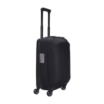 Valise cabine de luxe Thule Subterra 2 polyvalent avec compartiments couleur noir vue latérale