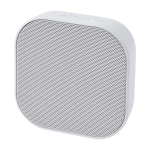 Mini haut-parleur Bluetooth 2.0 en plastique recyclé 3W couleur blanc