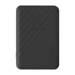 Batterie externe à charge rapide avec 2 ports Xtorm 5 000 mAh couleur noir deuxième vue frontale