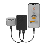 Batterie externe à charge rapide avec 2 ports Xtorm 5 000 mAh couleur noir deuxième vue