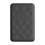 Powerbank sans fil magnétique pour téléphone portable 5 000 mAh couleur noir deuxième vue frontale