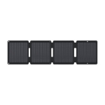 Panneau solaire pliable pour appareils électroniques 28W couleur noir troisième vue