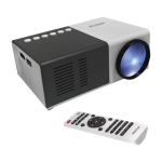 Mini-projecteur Prixton Cinema pour diffuser des vidéos en Full HD couleur blanc/noir