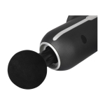 Pistolet de massage sans fil Prixton MGF80 Synergy avec 4 têtes couleur noir troisième vue