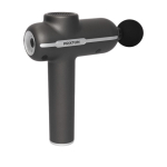 Pistolet de massage sans fil Prixton MGF80 Synergy avec 4 têtes couleur noir quatrième vue