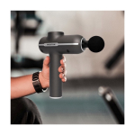 Pistolet de massage sans fil Prixton MGF80 Synergy avec 4 têtes couleur noir image nature morte 2